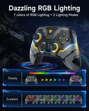 EasySMX X15 Wireless PC Controller for Gaming, Hall Effect Joysticks