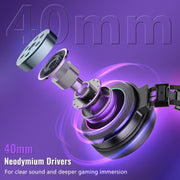 Redragon USB Wired Gaming Headset with 7.1 Surround Sound, Volume Control