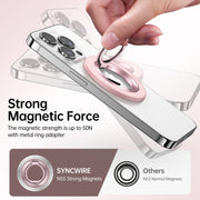 SYNCWIRE for MagSafe Phone Grip, Magnetic Phone Ring Holder