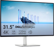 Dell 32 Monitor S3225QS, 4K UHD VA, 120Hz, FreeSync Premium, Eye Comfort