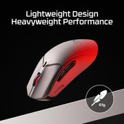 HyperX Pulsefire Haste 2 – Wireless Gaming Mouse- Ultra Lightweight, 61g, 100 Hour Battery Life, Dual Wireless Connectivity, Precision Sensor - Black
