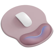 Mouse Pad with Wrist Rest for Desktop Large Ergonomic Mouse Mat(Black)
