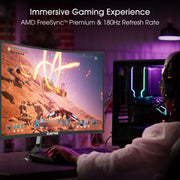 Sceptre 24-inch Prime Monitor Thin 1080p LED Monitor 99% sRGB 2x HDMI VGA Build-in Speakers, Machine Black (E248W-19203R 2025 Series)