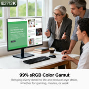 KOORUI 24" FHD IPS PC Monitor, 144Hz Adaptive Sync, Eye Care, Tilt Adjustable, HDMI & VGA, VESA Mount for Home Office, Streaming and Casual Gaming