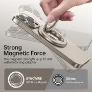 SYNCWIRE for MagSafe Phone Grip, Magnetic Phone Ring Holder