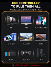 AOC PC Controller with Interactive Screen, Hall Effect Sticks & Triggers