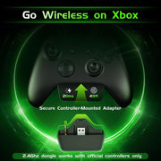 Gvyugke Wireless Gaming Headset for Xbox Series X/S, Xbox One, PS5 - Black