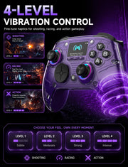 AOC PC Controller with Interactive Screen, Hall Effect Sticks & Triggers