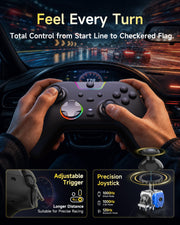 EasySMX X05Pro Wireless Gaming Controller for PC, Switch, Android/iOS