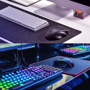 RisoPhy Wireless Gaming Mouse, 3-Mode 2.4G/USB-C/Bluetooth with RGB Backlit