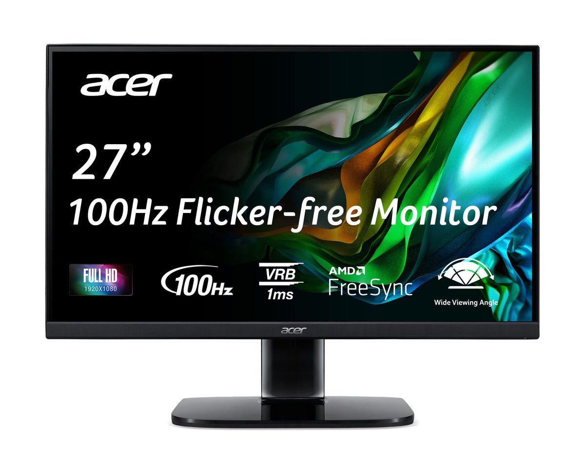 Acer 21.5in FHD 1920x1080 100Hz Office Monitor KB220Q H2bi