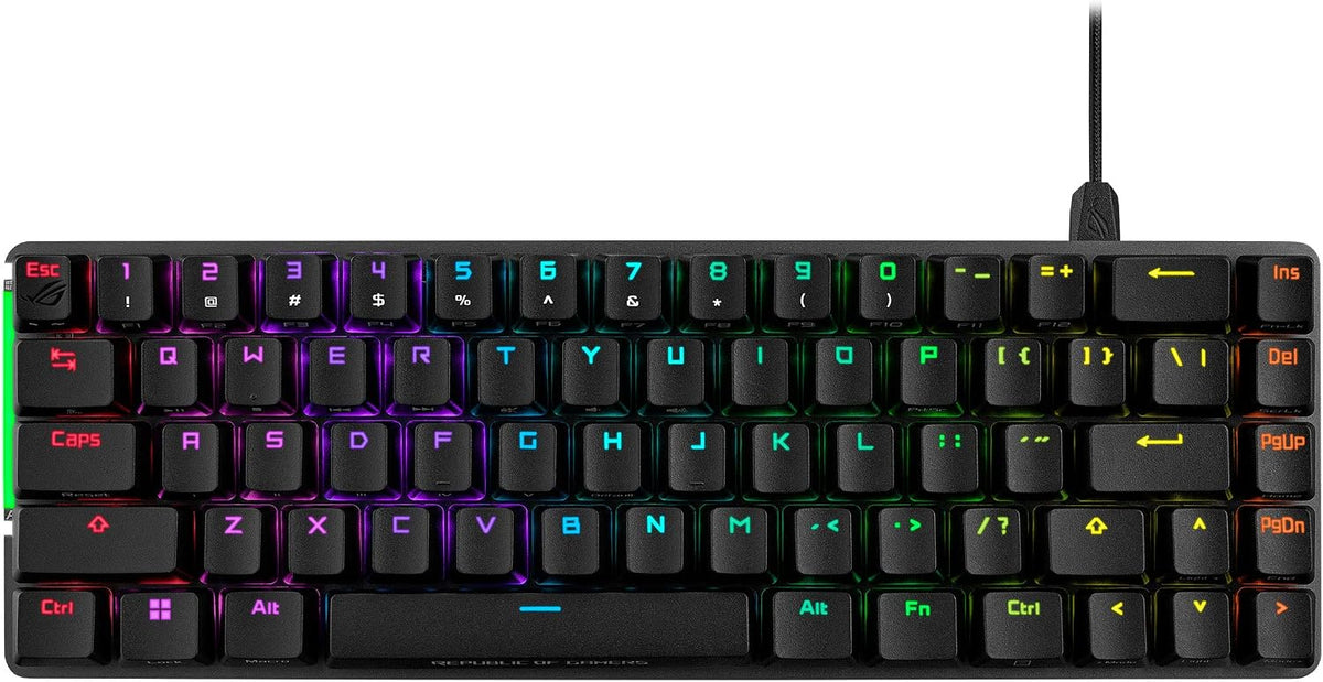 ASUS ROG Falchion Ace 65% RGB Compact Gaming Mechanical Keyboard - Black