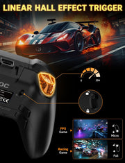 AOC PC Controller with Interactive Screen, Hall Effect Sticks & Triggers