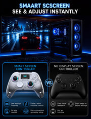 AOC PC Controller with Interactive Screen, Hall Effect Sticks & Triggers