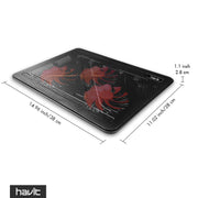 havit HV-F2056 Laptop Cooling Pad for 15.6-17 Inch Laptops, Black