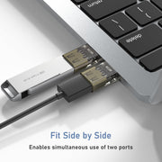 Basesailor USB C to USB Adapter 3Pack,USBC Male to USB 3.2 Female Converter