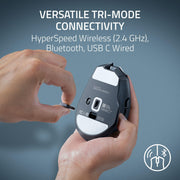 Razer Basilisk V3 X HyperSpeed Customizable Wireless Gaming Mouse, Black