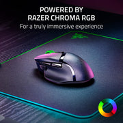 Razer Basilisk V3 X HyperSpeed Customizable Wireless Gaming Mouse, Black