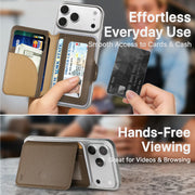 for MagSafe Wallet, Magnetic Phone Wallet RFID Blocking, Minimalist