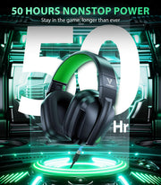 Vakedy Wired Gaming Headset for Xbox,PS5,PS4,PC,Switch, RGB 50mm Drivers